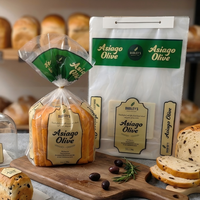 Bolsas de Alambre con Fuelle Inferior de LDPE de Grado Alimenticio para Empacar Pan, Almacenamiento y Exhibición de Panes de Panadería