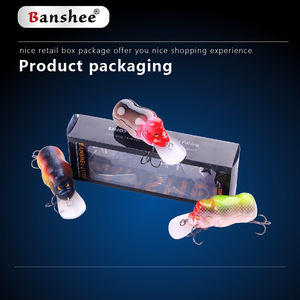 Desain baru umpan pancing spesies ikan muara bionik gorila Fat Wobblers Square Bill Floating Rattle 3D mata Bass Crankbait umpan - Product Image 6