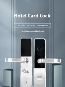 Thông Minh Điện tử Swipe thẻ cảm biến hệ thống khóa cửa cho căn hộ khách sạn cửa gỗ hợp kim nhôm đám mây lưu trữ dữ liệu - Product Image 6