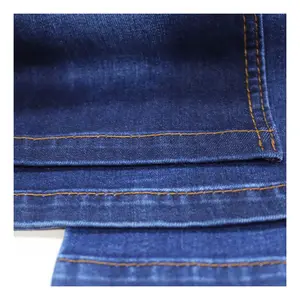 Cotton Polyester Blend Anti-shrink Thin Denim Fabric with Summer Dress Fabric