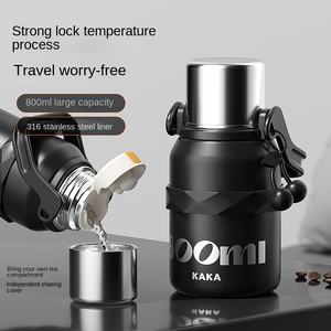 Termo personalizado <span class=keywords><strong>de</strong></span> acero inoxidable 316, gran capacidad, alto valor <span class=keywords><strong>de</strong></span> color, taza <span class=keywords><strong>de</strong></span> té, vacío, <span class=keywords><strong>viaje</strong></span>, agua hirviendo, seguro 6-12 - Product Image 5