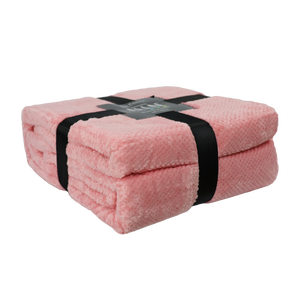 Custom Logo Microfiber Fabric Anti-Bacteria Baby Flannel <b>Blanket</b> Skin-Friendly Waffle Jacquard Full Colour Quilted Western Four - Product Image 1