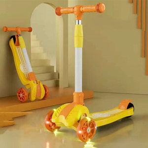 Cheap 3 Wheel Baby <strong>Scooter</strong> Child Mini 3 <strong>Three</strong> <strong>Wheeled</strong> Wheels Kick Foot Power <strong>Scooter</strong> Kids Kick <strong>Scooter</strong> - Product Image 2