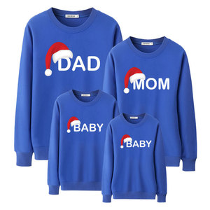 Sudadera de manga larga con cuello redondo para padres e hijos, <span class=keywords><strong>ropa</strong></span> a juego para Familia - Product Image 2
