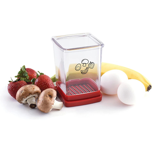 Fruit Vegetable Speed Slicer with Push Plate Manual Cup Cutter Portable Banana Strawberry Slicing Tool <b>Kitchen</b> <b>Accessories</b> - Product Image 5