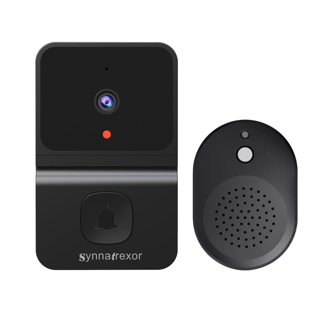 App Mini Wireless Security Video Door Phone Smart WiFi Doorbell Camera with Two Way Audio Battery Powered and Chime