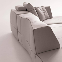 Canapé d'angle moderne de luxe en forme de L meubles de salon pour la maison ensemble de canapés modulaires de loisirs