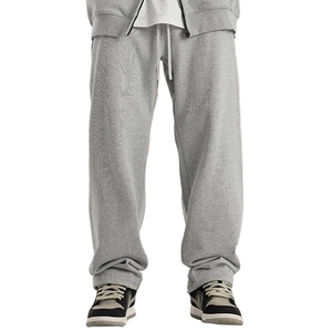 Custom Oversized <b>Trousers</b> <b>Men</b>’s <b>Baggy</b> Pants Heavyweight Cotton Streetwear Loose Fit Casual Sweatpants Wide Leg Joggers - Product Image 5
