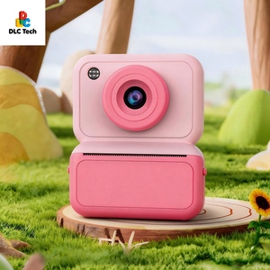<span class=keywords><strong>Appareil</strong></span> <span class=keywords><strong>photo</strong></span> instantané pour enfants DLC 4800W avec double caméra, vidéo 1080P, impression couleur, flash intégré, écran respectueux des yeux, coque en silicone - Product Image 2