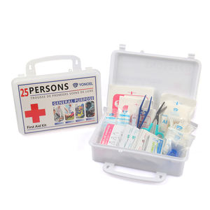Boîte de premiers soins d'urgence pour <span class=keywords><strong>25</strong></span> personnes Trousse de premiers soins murale Trousse médicale d'urgence étanche pour voiture de bureau à domicile - Product Image 2