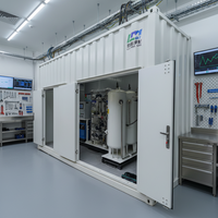Générateur d'oxygène PSA contrôlé par PLC, pureté 93±2%, usage médical/industriel, usine d'oxygène personnalisée avec certification CE ISO