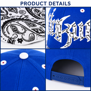 Fábrica de Gorras Snapback Impresas: Logotipos Estilo Graffiti, Viseras Planas con Diseño Personalizado, Diseño Transpirable y Absorbente de Sudor - Product Image 2