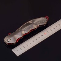 Arena Breakout juego que rodea Rui conejo cuchillo plegable arma sin cuchilla modelo Navidad cuchillo arma modelo niño juguete