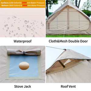 Grote Automatische Draagbare & Opvouwbare Opblaasbare Tent Met Luchtpomp Vier Seizoen 4-persoons Campingtent Voor Buitenglamping - Product Image 6