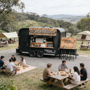 Affordable <b>Hand</b>‑Operated Mobile Food <b>Cart</b> <b>Trolley</b> for Small Street Food Startup Business - Product Image 1