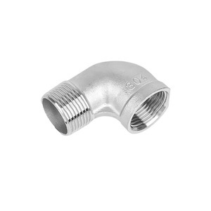 Codo Universal de Acero Inoxidable SS304/SS316/SS201, Estándar ASME/JIS/DIN/<span class=keywords><strong>BS</strong></span>/GB, BSPT PT BSP <span class=keywords><strong>G</strong></span> NPT, Interior/Exterior - Product Image 5