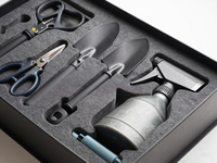 Boîte à outils de jardin décorative personnalisée avec impression UV et doublure EVA sur mesure pour un transport et un rangement faciles