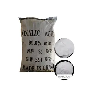 Nhà sản xuất giá chất lượng cao 99.6% min CAS 6153-56-6 axit oxalic cho oxy hóa Đại Lý Trung Quốc