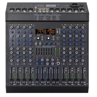 Console de mixage audio FIX-8 à 8 canaux et 199 effets, console de mixage DJ