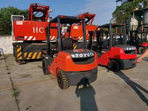 בשימוש toyota מלגזה יפן מותג חדש מאוד 3.0 טון דיזל 3ton הרמת קיבולת מחיר נמוך למכירה - Product Image 4