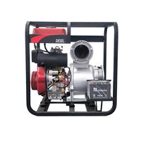 Pompe à eau diesel auto-amorçante haute efficacité 192F avec réservoir d'huile grande capacité pour usage agricole et industriel