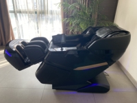Fauteuil de massage Jingtop 4D complet avec mécanisme zéro-gravité et 4D-Plus, rouleaux chauffants pour le dos et les pieds, et masseur pour les mains