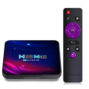 Bộ Giải Mã TV Box Android 11 OS Mới Nhất 2022 H96 Max V11 RK3318 2G 4G RAM 4K Smart TV BOX WIFI Băng Tần Kép OTT TV BOX Trình Phát Đa Phương Tiện