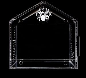 <span class=keywords><strong>Cage</strong></span> pour petits animaux de compagnie moderne, transparente, personnalisée, en acrylique, autoportante, avec ouverture frontale - Product Image 6