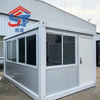 Maison conteneur préfabriquée détachable à faible coût avec design moderne et caractéristiques respirantes – Solutions appartement/ferme