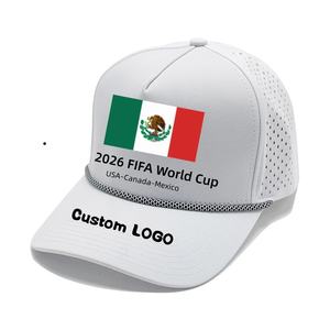 Casquette de baseball brodée personnalisée pour la <span class=keywords><strong>Coupe</strong></span> <span class=keywords><strong>du</strong></span> <span class=keywords><strong>Monde</strong></span> de Football 2026 – Accessoires pour supporters – Vente en gros - Product Image 4