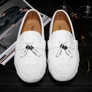Herren-Slipper mit Krokodilprägung für Frühling und Herbst, Lässige Slip-On-Schuhe, OEM/ODM-Unterstützung - Product Image 1