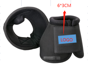 Prodotti per la <span class=keywords><strong>cura</strong></span> del <span class=keywords><strong>cavallo</strong></span> in Neoprene balistico equino Overreach <span class=keywords><strong>zoccolo</strong></span> campana stivali protettivi per cavalli - Product Image 6