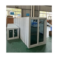 Ventanas Corredizas de PVC/Vinilo con Doble Vidrio Resistentes a Huracanes Zhiyi Modernas 37x38 para Viviendas, Apartamentos y Casas Grandes