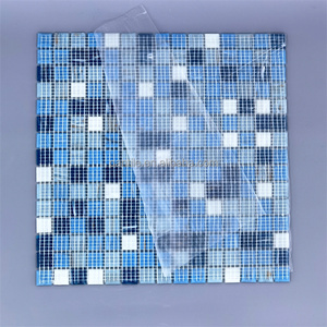 Nhà Máy Bán buôn nhà bếp backsplash Muối khảm phòng tắm mẫu thiết kế hồ bơi gạch thủy tinh 20mm x 4mm cho khảm - Product Image 3