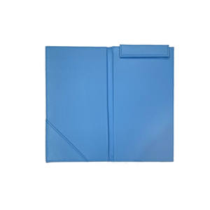 Presentador de Comandas de Cuero Azul de Alta Calidad, Personalizado para Restaurantes, Porta Comandas, Porta Facturas - Product Image 2