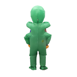 Costume d'extraterrestre vert gonflable pour <span class=keywords><strong>adulte</strong></span>, déguisement de fête <span class=keywords><strong>pas</strong></span> <span class=keywords><strong>cher</strong></span>, vente en gros Saygo - Product Image 2