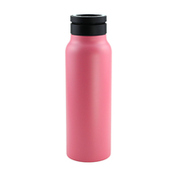 Bouteille d'eau sport isolée en acier inoxydable 304 de 20 oz et 32 oz, portable avec couvercle magnétique