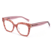 Montures de lecture œil-de-chat élégantes en acétate de haute qualité, lunettes de lecture personnalisables avec logo, lunettes pour presbytie à monture légère
