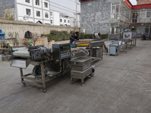 Giá đông lạnh khoai tây chiên nhà máy sản xuất khoai tây dán máy <span class=keywords><strong>blanching</strong></span> Máy xoăn khoai tây chiên máy - Product Image 4