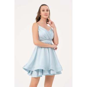 Jean en denim bleu ciel coupe classique pour femme DANS, style décontracté, disponible en tailles 38-42 pour un usage quotidien - Product Image 4