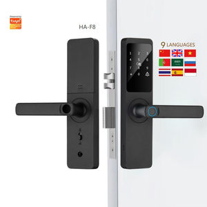 Serrure de porte intelligente WIFI professionnelle avec empreinte digitale, en alliage d'aluminium, TUYA TT Lock, serrure électronique - Product Image 2