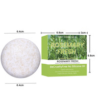 Shampoing Solide au Romarin 60g avec Filet Moussant – Naturel, Bio, Favorise la Croissance Capillaire, Nettoie le Cuir Chevelu, Végan, Non Testé sur les Animaux, Sans Silicone