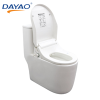 Siège de toilette bidet électrique 220V CA avec séchoir, couvercle intelligent, mode enfant, fermeture douce, lavage arrière, siège WC électronique
