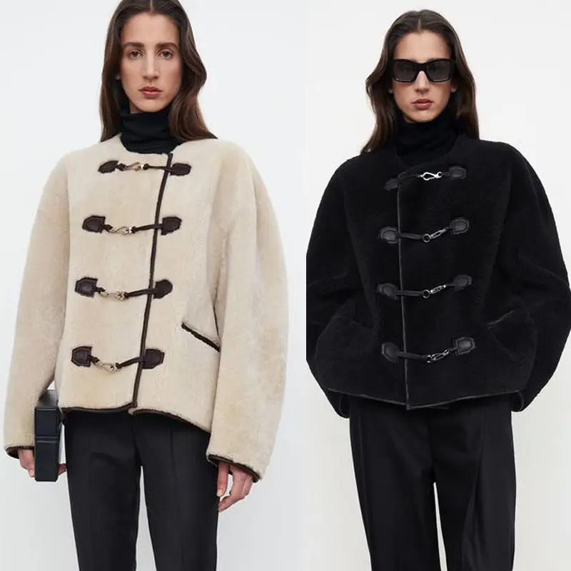 2022 Winter New Arrival Clothes Warm Luxury Faux Fur Fluffy Furry Jackets for Women Fur Coat Women's Coats Chaqueta