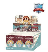100% Officiel Authentique Pop Mart Blind Box Série Barbershop Rétro Figurines en Vinyle et Peluche Blind Box Charms