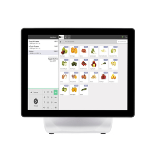 Bán buôn 15 inch Windows máy tính để bàn tiền mặt đăng ký POS Máy với tất cả các cơ sở nhôm cho nhà hàng/bán lẻ hệ thống đặt hàng - Product Image 4