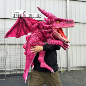 Life Size Baby Dinosaur Hand <strong>Puppet</strong> Animatronic <strong>Dragon</strong> Indoor Outdoor for Shopping Mall Adventure Park Use - Product Image 3
