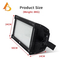 AICPOSE Prix d'usine Éclairage de scène Lumières stroboscopiques LED en alliage d'aluminium 1000W Lumière stroboscopique LED RGB
