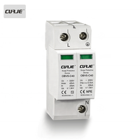 Système de protection contre les surtensions AC monophasé 40KA, parafoudre 2P avec suppresseur de surtension à l'oxyde de zinc 220-440V