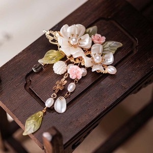 Accesorios para el cabello estilo Hanfu chino, horquillas con borlas etéreas, horquillas laterales de estilo antiguo, disfraz retro para niña. - Product Image 4